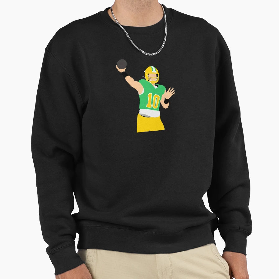 Bo Nix Minimalistic Socks T-Shirt - Casual Everyday Wear Unisex - T-Shirt, Sweatshirt, Hoodie