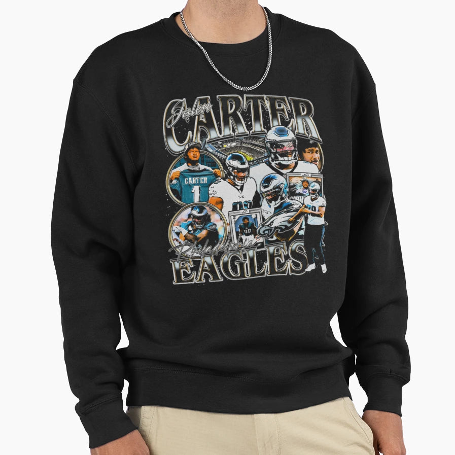 Jalen Carter Sweatshirt - Casual Everyday Wear for Adults - T-Shirt, Sweatshirt, Hoodie