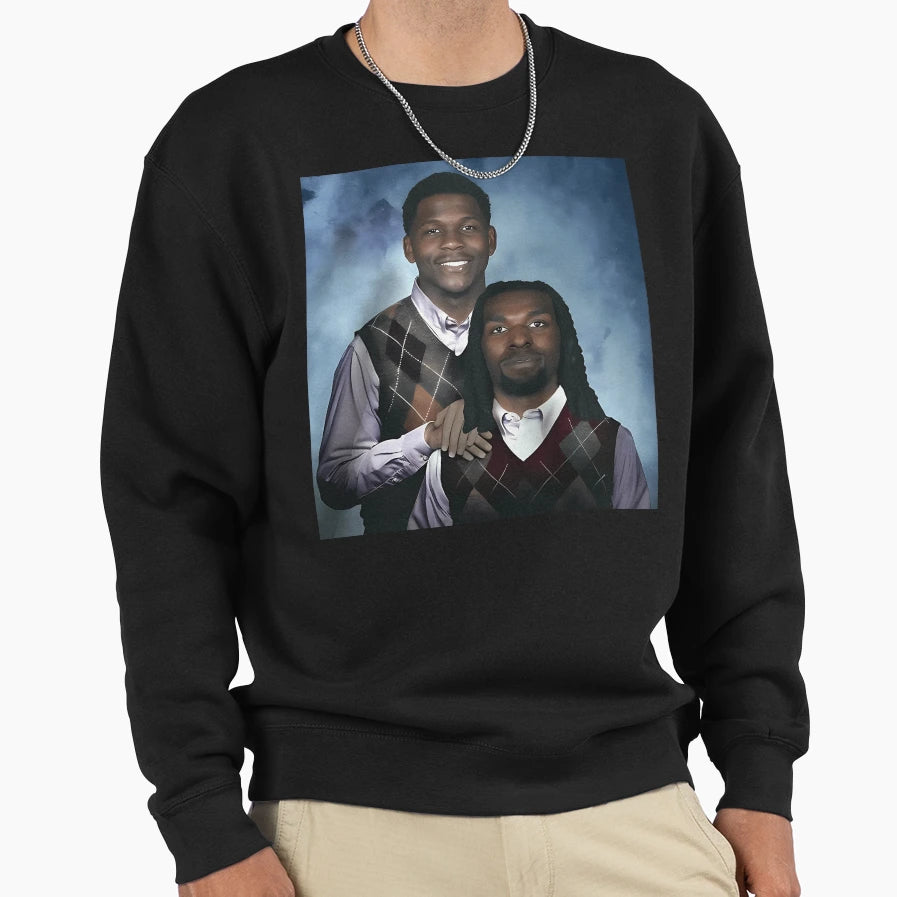 Anthony Edwards Minnesota And Naz Sweatshirt - Custom Art Print for Adults - T-Shirt, Sweatshirt, Hoodie