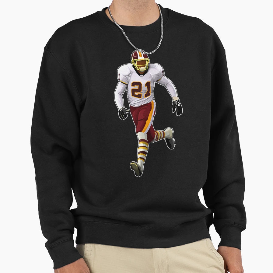 Sean Taylor 21 Rushes Sweatshirt - Streetwear Style Men Women - T-Shirt, Sweatshirt, Hoodie