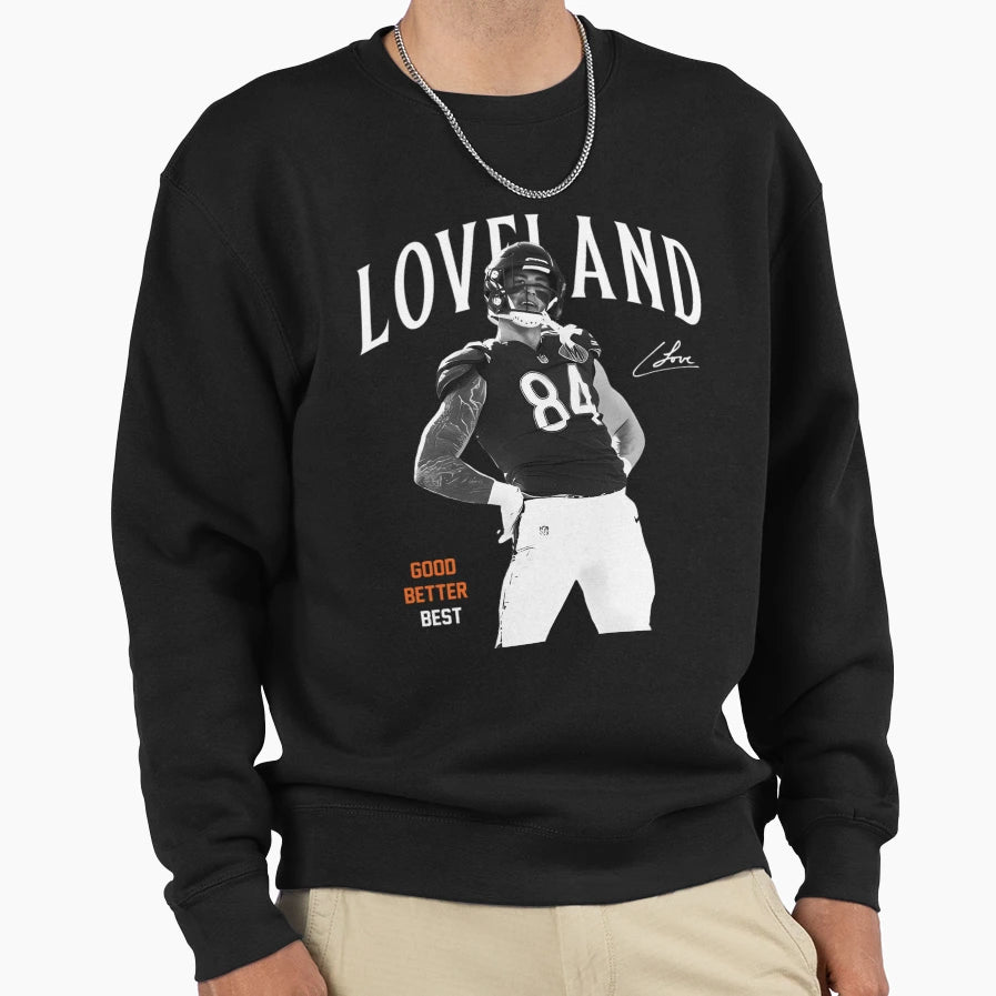 Colston Loveland Football Chicago Sweatshirt - Unique Graphic for Adults - T-Shirt, Sweatshirt, Hoodie