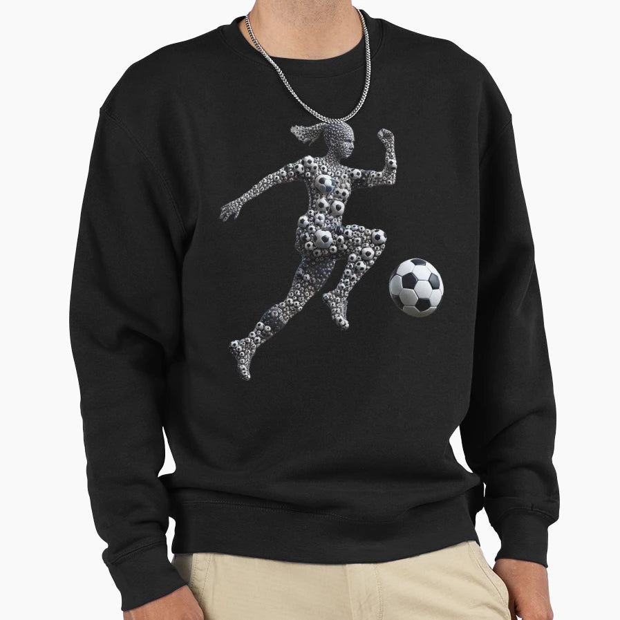 Womens Soccer Star Sweatshirt - Aesthetic Graphic Unisex - T-Shirt, Sweatshirt, Hoodie