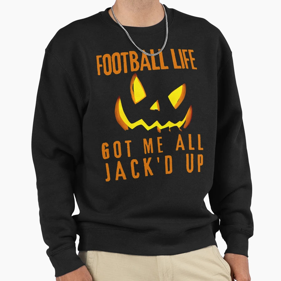 Football Is Calling Halloween Sweatshirt - Fun Novelty Design Men Women - T-Shirt, Sweatshirt, Hoodie