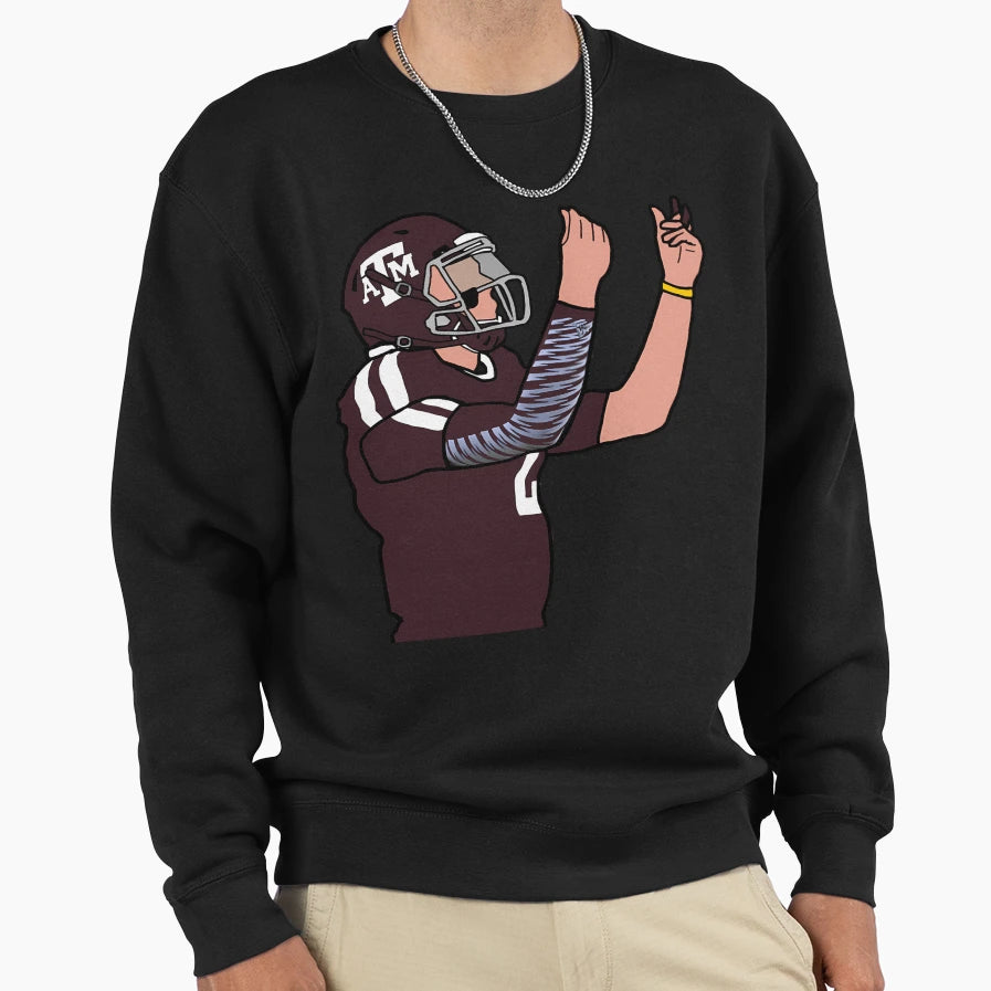 Johnny Football Sweatshirt - Trendy Graphic Unisex - T-Shirt, Sweatshirt, Hoodie