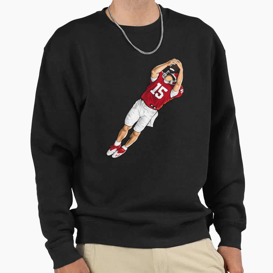 Fernando Mendoza Catch Superhero Sweatshirt - Novelty Apparel Men Women - T-Shirt, Sweatshirt, Hoodie