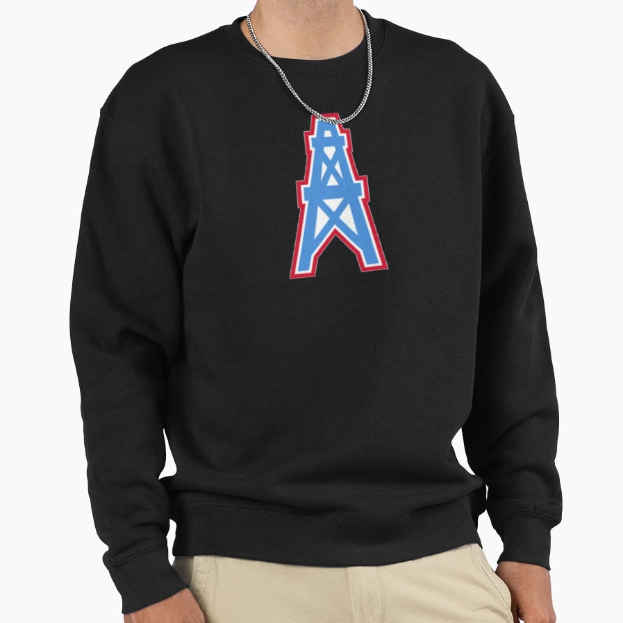 Houston Oilers Sweatshirt - Streetwear Style Men Women - T-Shirt, Sweatshirt, Hoodie