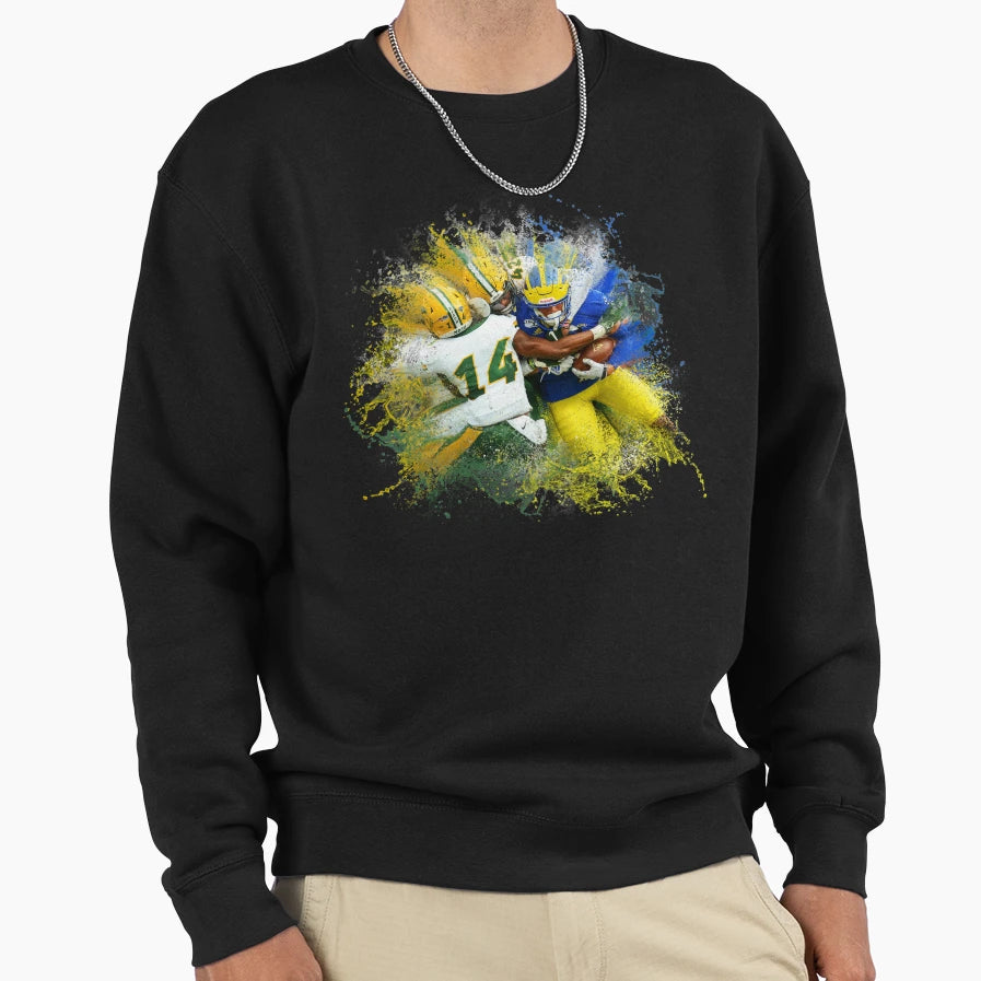 Football Splash Sweatshirt - Streetwear Style Unisex - T-Shirt, Sweatshirt, Hoodie