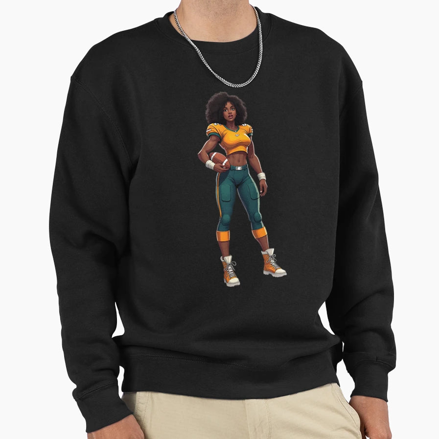 American Football Sweatshirt - Custom Art Print for Adults - T-Shirt, Sweatshirt, Hoodie