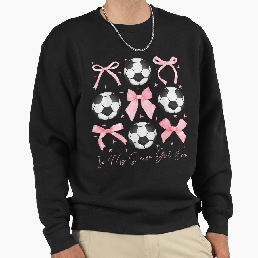 Soccer My Soccer Era Groovy Soccer T-Shirt - Fun Novelty Design Men Women - T-Shirt, Sweatshirt, Hoodie
