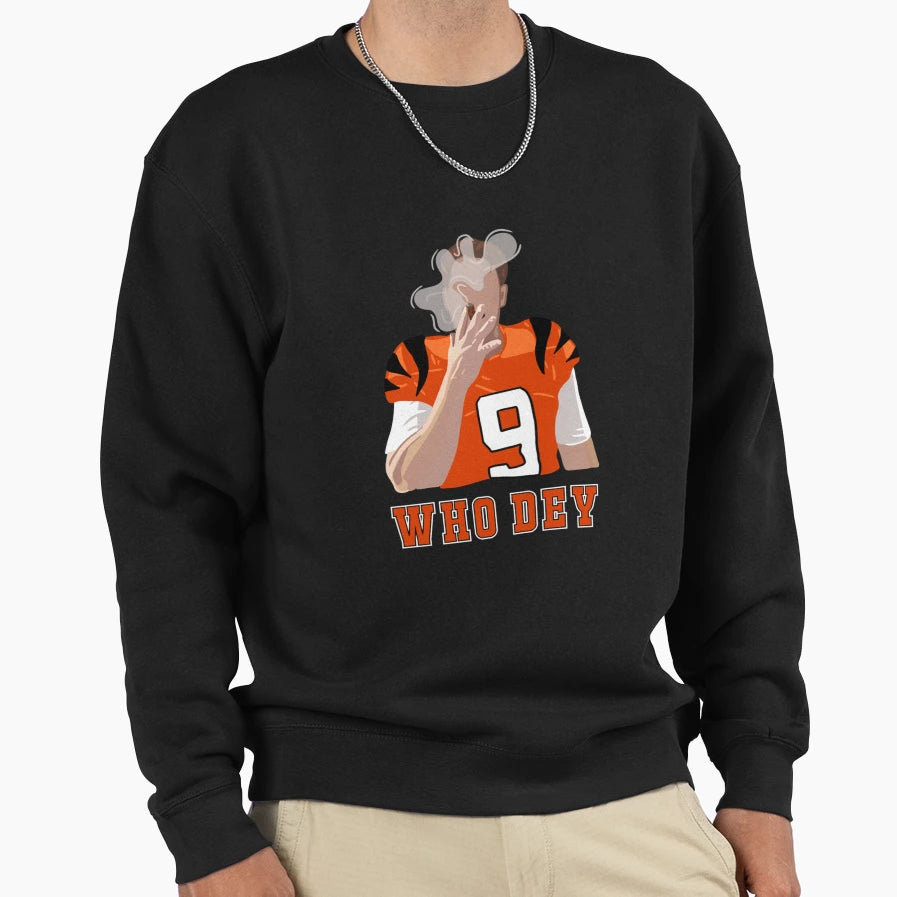 Who Dey JB T-Shirt - Aesthetic Graphic for Adults - T-Shirt, Sweatshirt, Hoodie