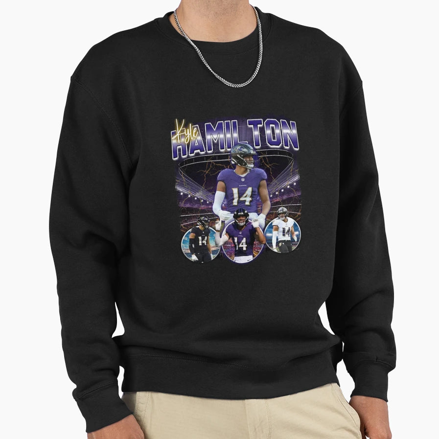 Kyle Hamilton T-Shirt - Graphic Print Unisex - T-Shirt, Sweatshirt, Hoodie