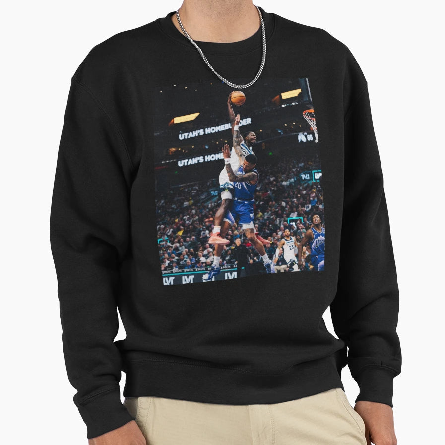 Anthony Edwards Dunk Sweatshirt - Streetwear Style Men Women - T-Shirt, Sweatshirt, Hoodie