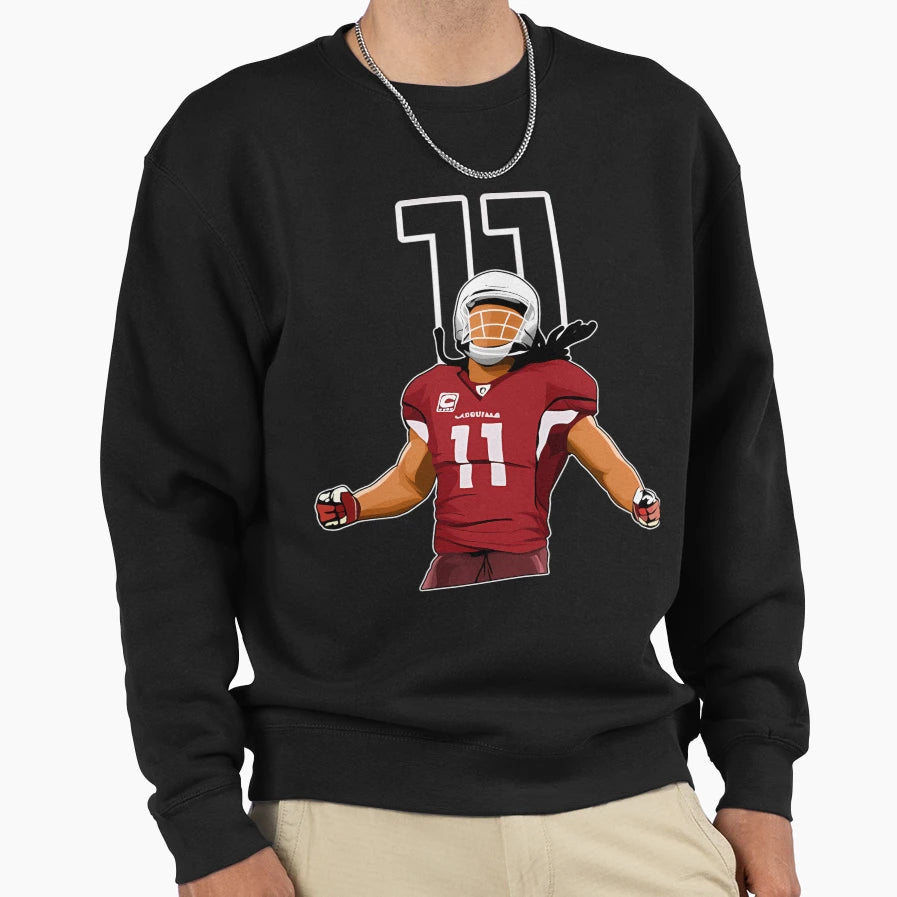 Larry Fitzgerald Arizona 11 Number Sweatshirt - Unique Graphic Unisex - T-Shirt, Sweatshirt, Hoodie