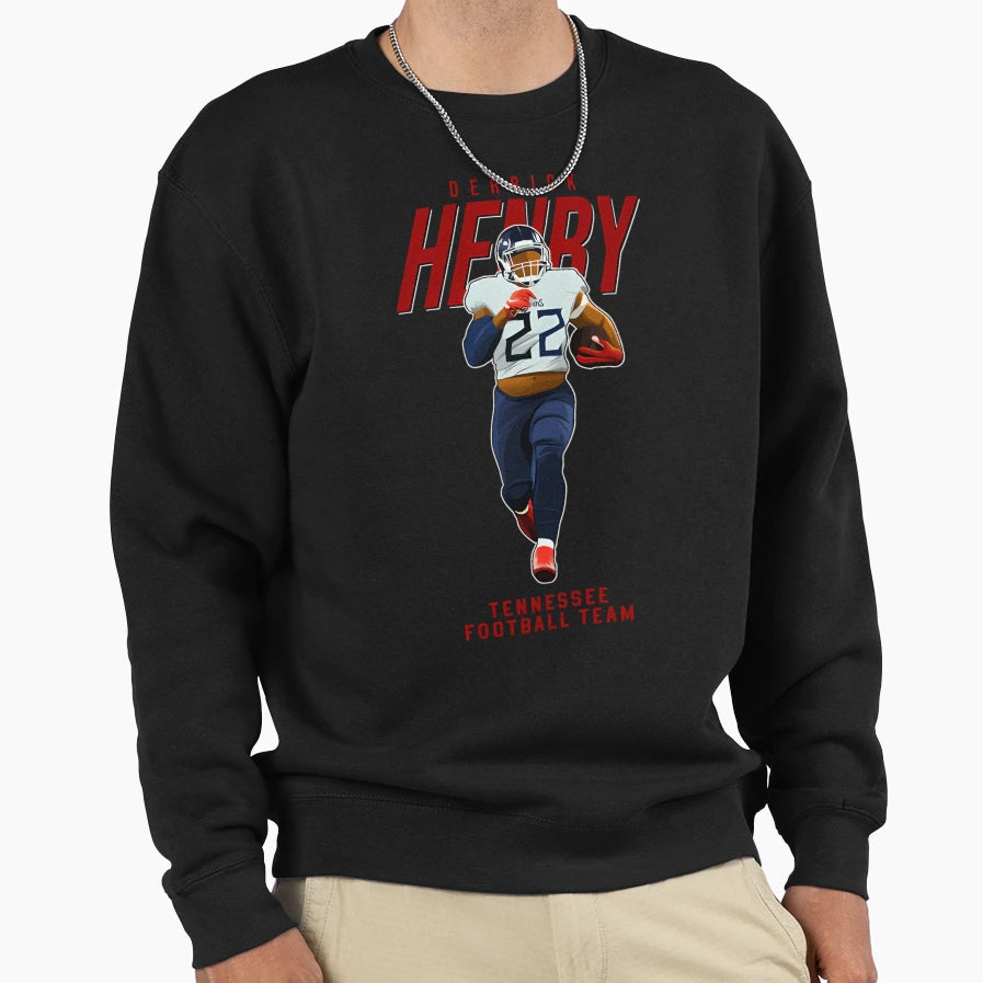 DH 22 Tennessee Football Team Sweatshirt - Graphic Print Unisex - T-Shirt, Sweatshirt, Hoodie
