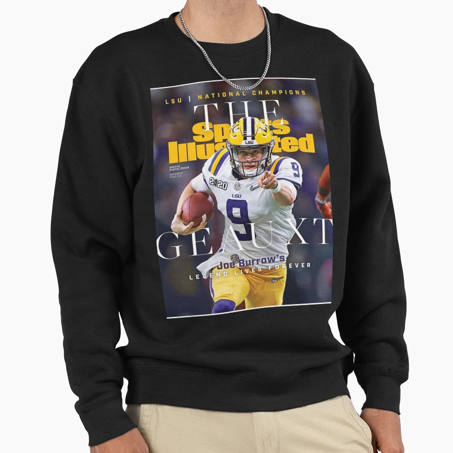 Joe Purple Sports Sweatshirt - Trendy Graphic for Adults - T-Shirt, Sweatshirt, Hoodie