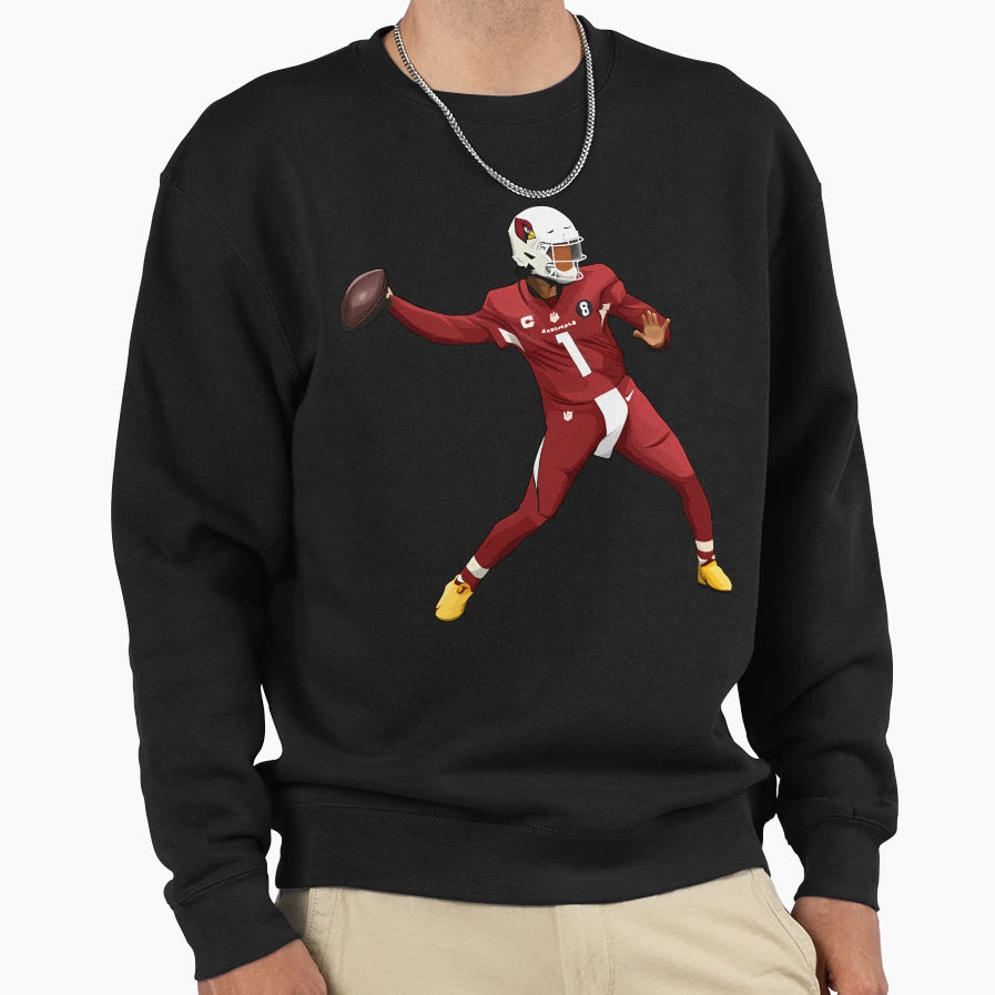 Kylermurray 1 Throw Passes Sweatshirt - Novelty Apparel Unisex - T-Shirt, Sweatshirt, Hoodie