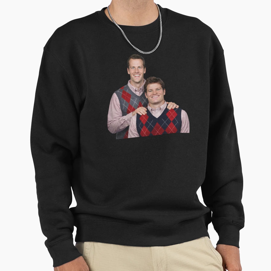Brady And Maye Football Step Sweatshirt - Novelty Apparel for Adults - T-Shirt, Sweatshirt, Hoodie