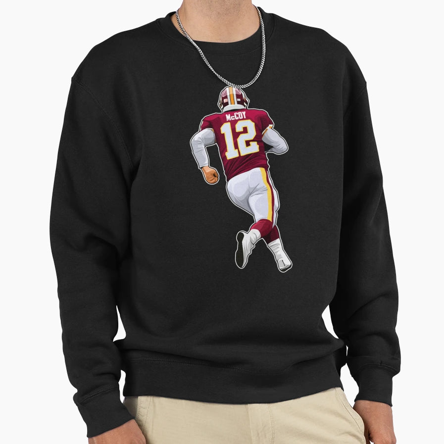 Colt Mccoy 12 Scrambles Sweatshirt - Aesthetic Graphic Unisex - T-Shirt, Sweatshirt, Hoodie