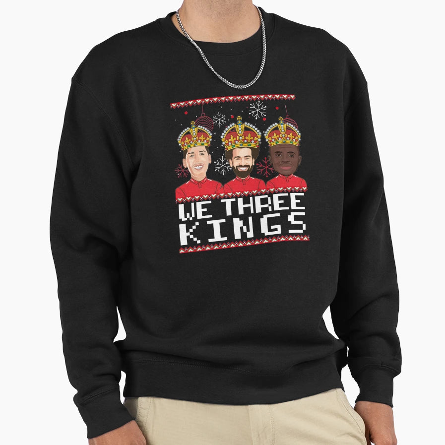 Ugly We Three Kings Sweatshirt - Custom Art Print Men Women - T-Shirt, Sweatshirt, Hoodie