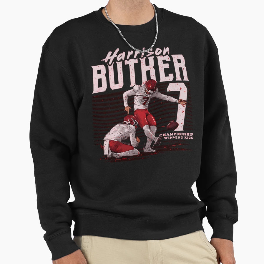 Harrison Butker Kansas City Kick Sweatshirt - Aesthetic Graphic for Adults - T-Shirt, Sweatshirt, Hoodie