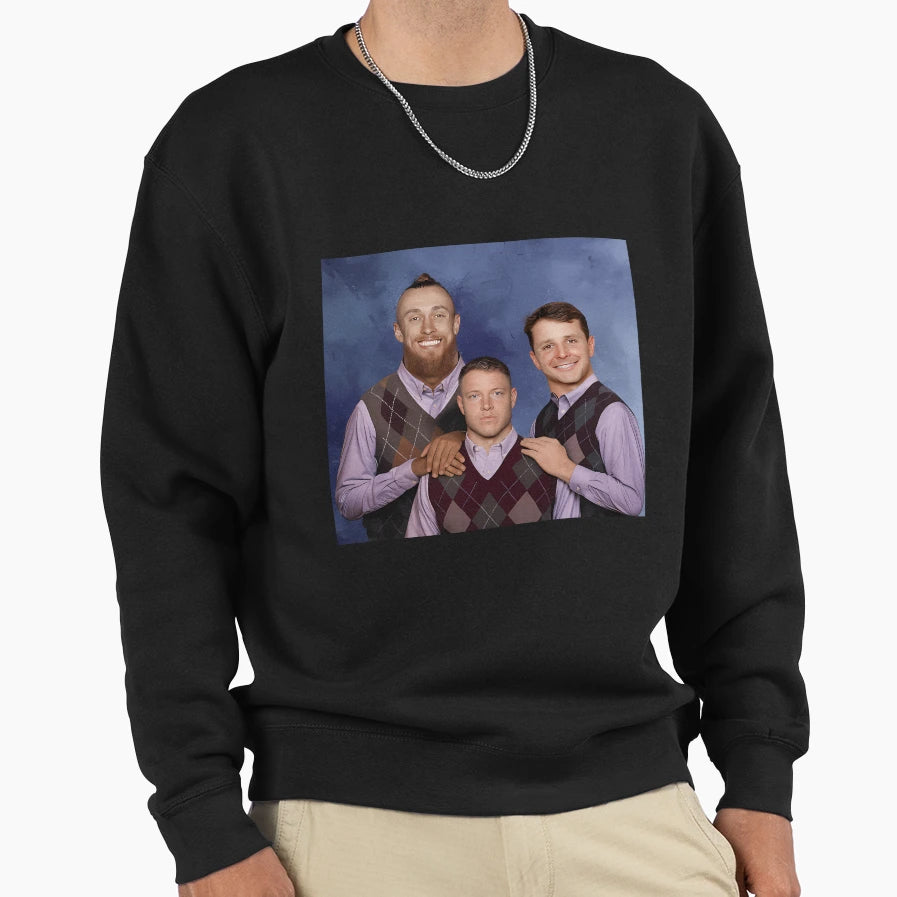 CM GK Brock Prudy Step Brothers Sweatshirt - Aesthetic Graphic Men Women - T-Shirt, Sweatshirt, Hoodie