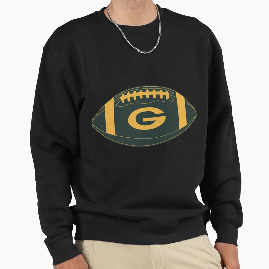 Green Bay Football Sweatshirt - Trendy Graphic Men Women - T-Shirt, Sweatshirt, Hoodie