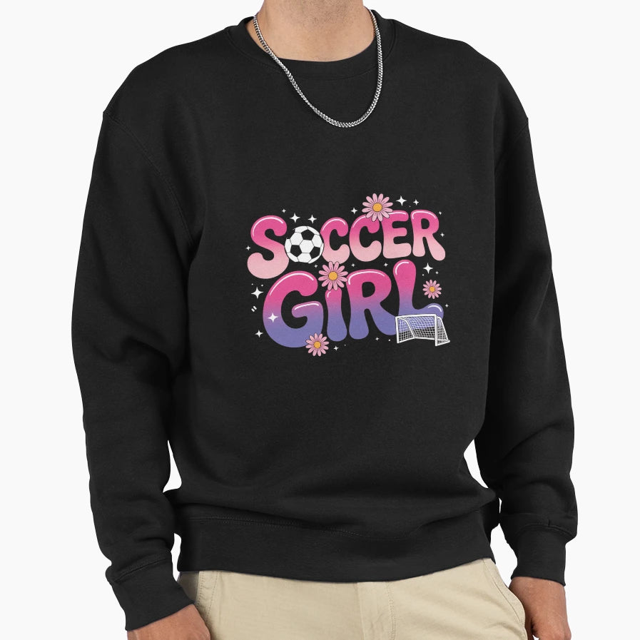 Soccer Lovers Sweatshirt - Graphic Print Men Women - T-Shirt, Sweatshirt, Hoodie
