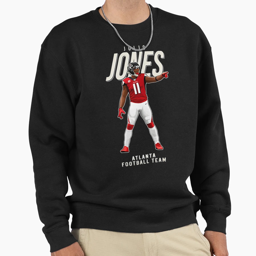 Julio Jones 11 Atlanta Football Sweatshirt - Streetwear Style Men Women - T-Shirt, Sweatshirt, Hoodie