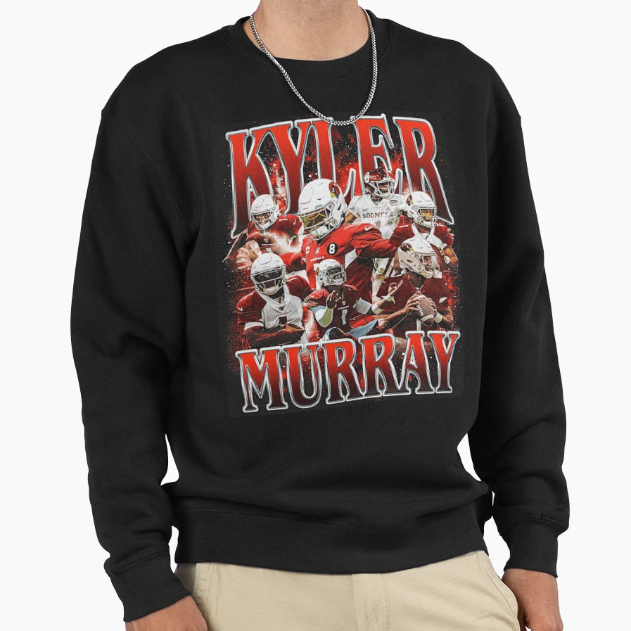 Kyler Murray Cardinals Collage Sweatshirt - Streetwear Style for Adults - T-Shirt, Sweatshirt, Hoodie
