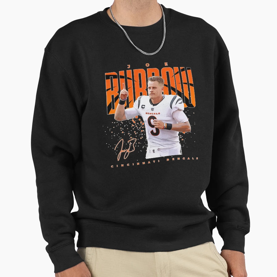 Player Sports Quarterback 14 Wide Sweatshirt - Minimalist Print for Adults - T-Shirt, Sweatshirt, Hoodie