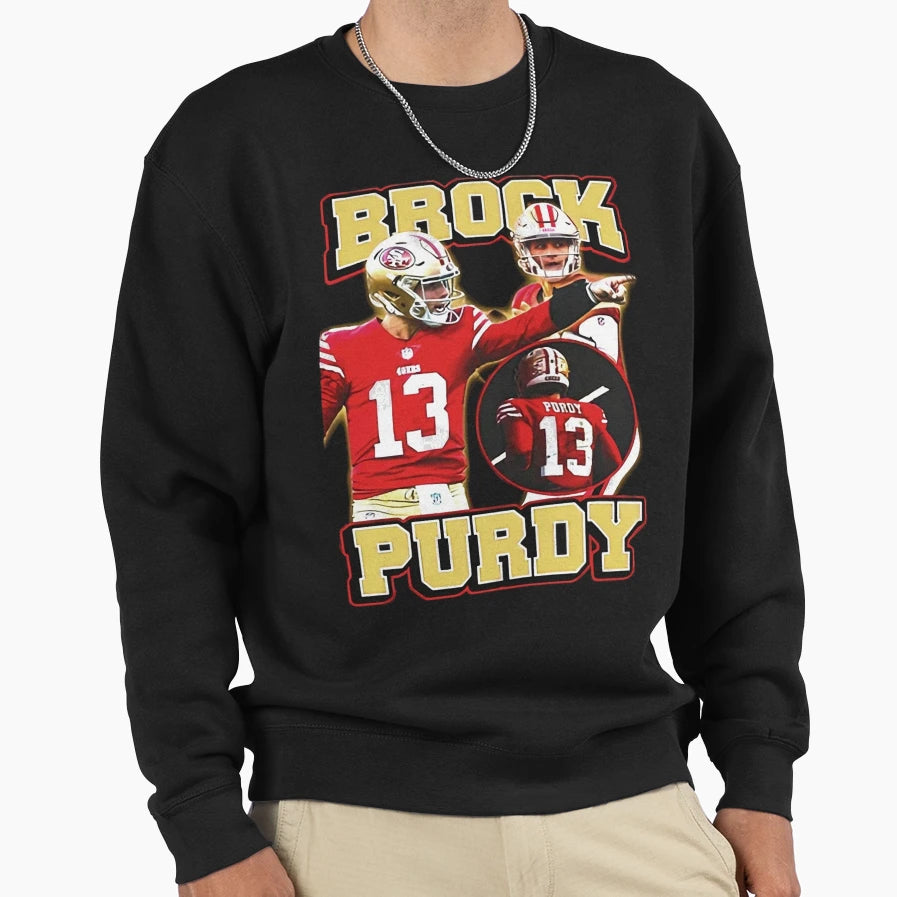 BP Football 49Ers Sweatshirt - Custom Art Print for Adults - T-Shirt, Sweatshirt, Hoodie