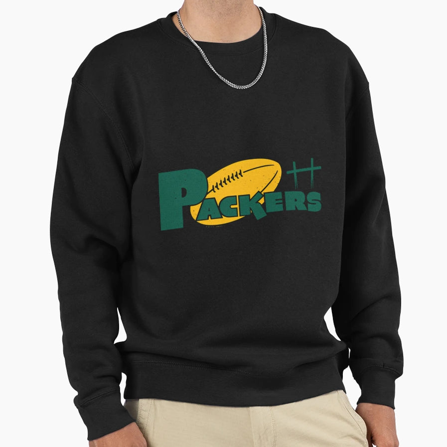 1950S Packers Logo Alternate Sweatshirt - Casual Everyday Wear Unisex - T-Shirt, Sweatshirt, Hoodie