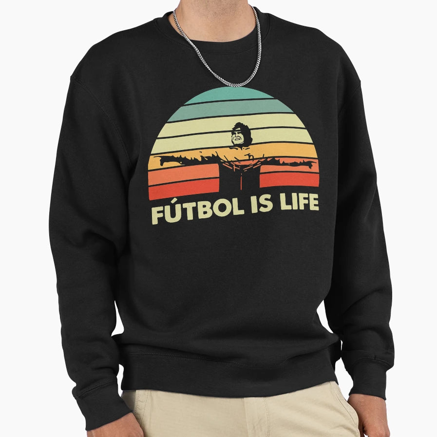 Futbol Is Life Dani Rojas Sweatshirt - Minimalist Print Unisex - T-Shirt, Sweatshirt, Hoodie