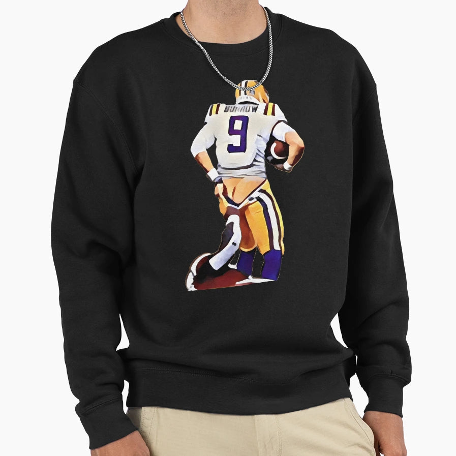 Burrow Booty Sweatshirt - Unique Graphic for Adults - T-Shirt, Sweatshirt, Hoodie