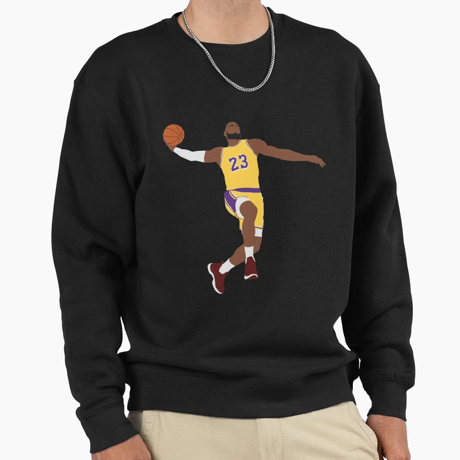 Lebron James Dunk Sweatshirt - Novelty Apparel Men Women - T-Shirt, Sweatshirt, Hoodie