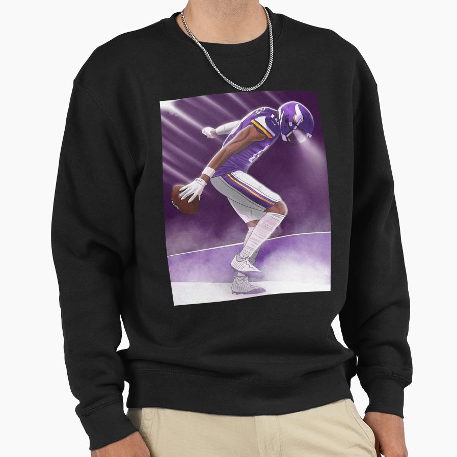 Griddy Duo Sweatshirt - Minimalist Print Men Women - T-Shirt, Sweatshirt, Hoodie