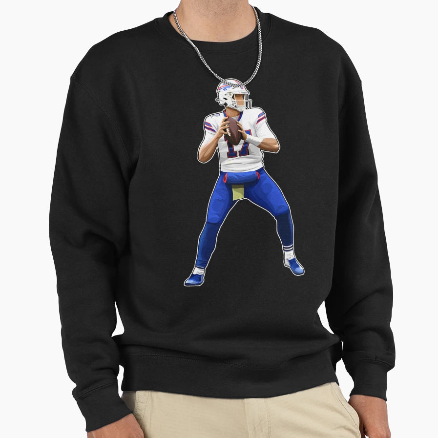 JA Drop Backs Sweatshirt - Casual Everyday Wear for Adults - T-Shirt, Sweatshirt, Hoodie