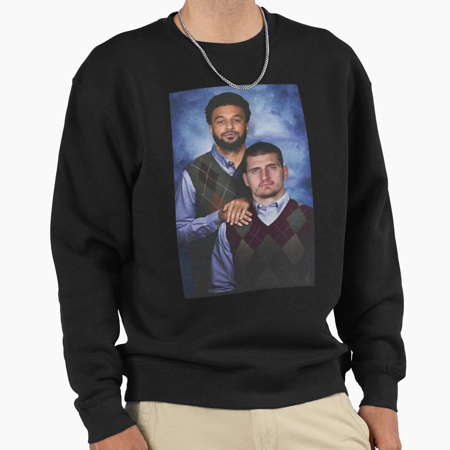 Nikola Jokic Jamal Murray Denver Sweatshirt - Casual Everyday Wear Unisex - T-Shirt, Sweatshirt, Hoodie