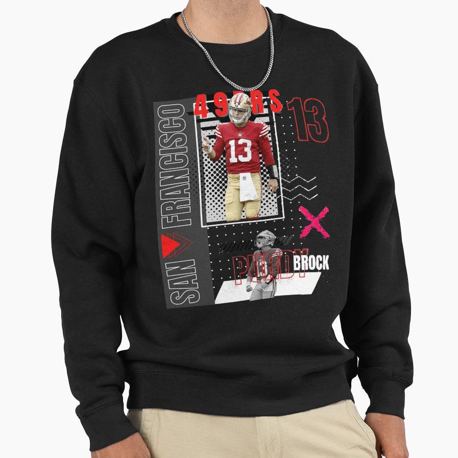 BP Football Paper Sweatshirt - Aesthetic Graphic Unisex - T-Shirt, Sweatshirt, Hoodie