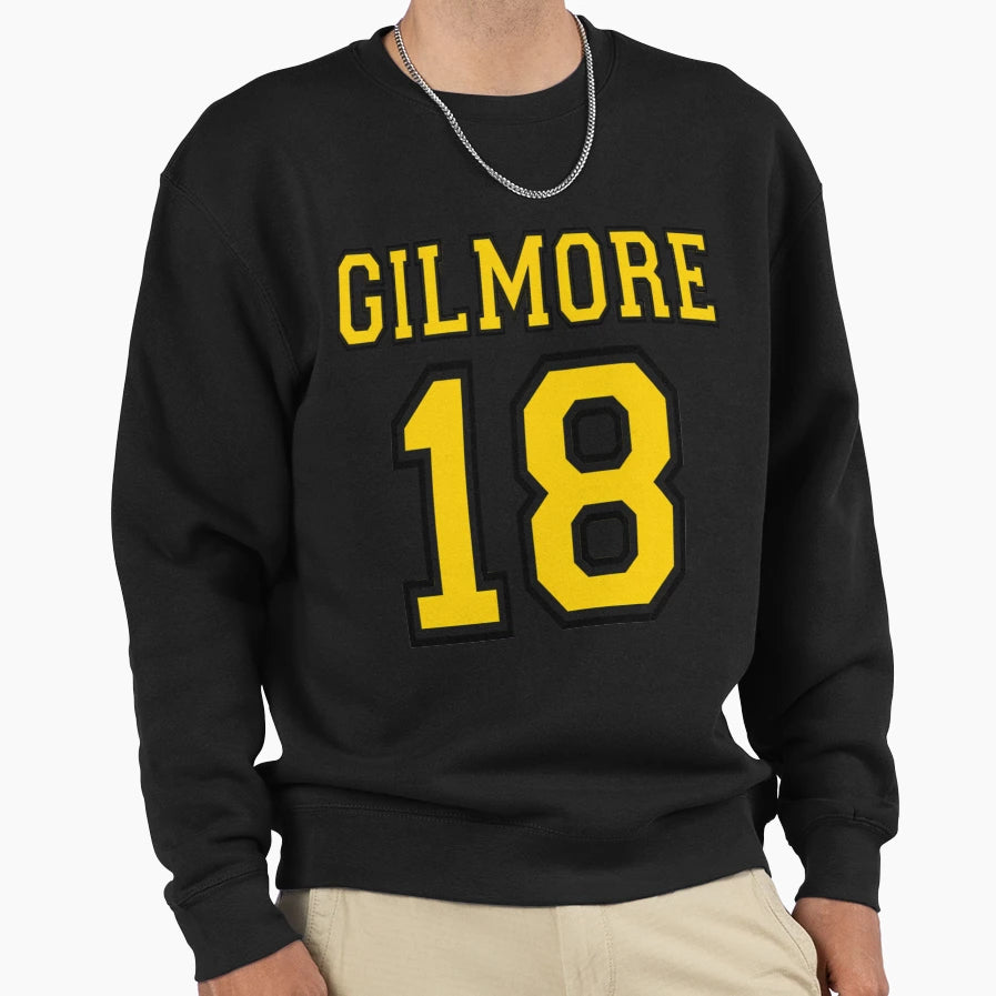 Adam Sandler Gilmore 18 Happy Sweatshirt - Aesthetic Graphic Men Women - T-Shirt, Sweatshirt, Hoodie