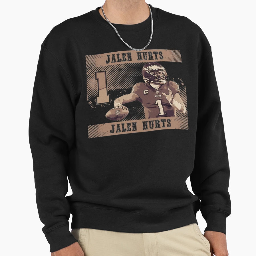 Player Sports 1 Touchdown Sweatshirt - Trendy Graphic Men Women - T-Shirt, Sweatshirt, Hoodie