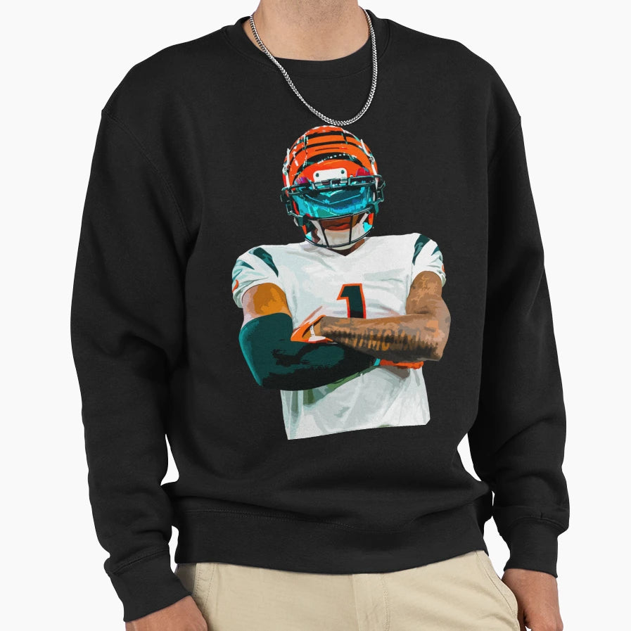 Ja Marr Chase Sweatshirt - Streetwear Style Men Women - T-Shirt, Sweatshirt, Hoodie
