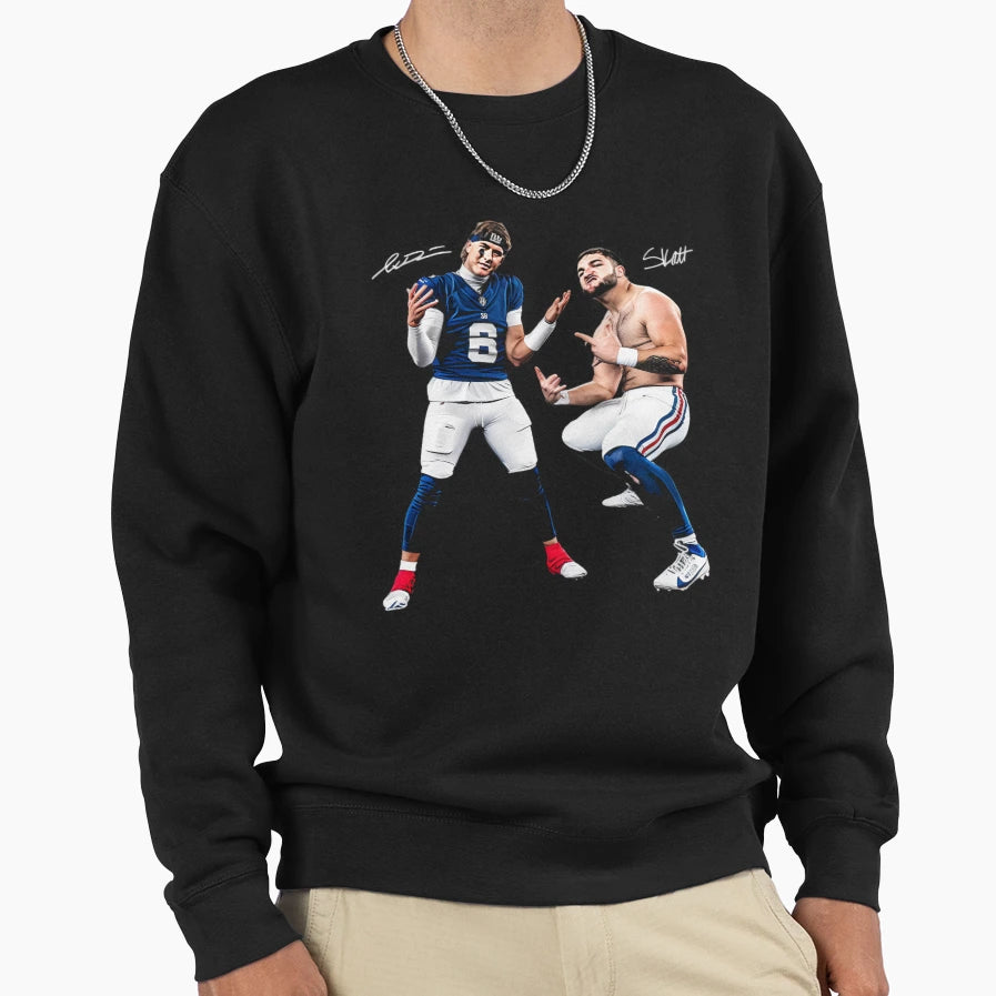 Cam Skattebo Jaxson Dart Aura Sweatshirt - Custom Art Print Men Women - T-Shirt, Sweatshirt, Hoodie