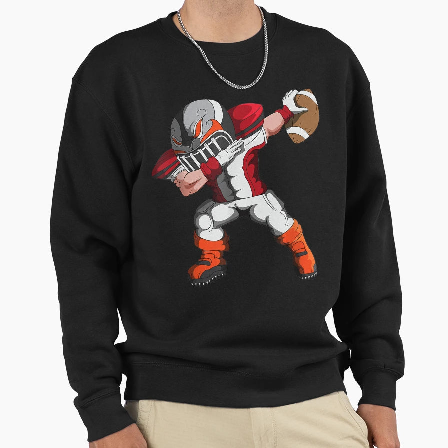 American Football Player Mach Sweatshirt - Trendy Graphic Men Women - T-Shirt, Sweatshirt, Hoodie