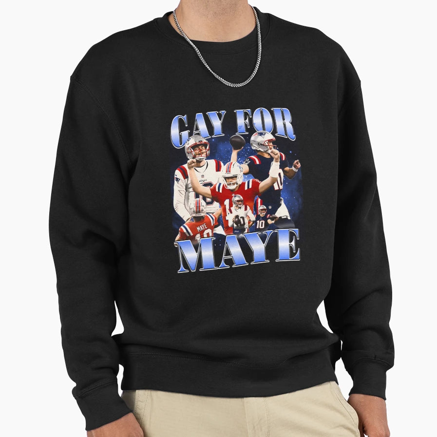 Gay Maye Sweatshirt - Minimalist Print for Adults - T-Shirt, Sweatshirt, Hoodie
