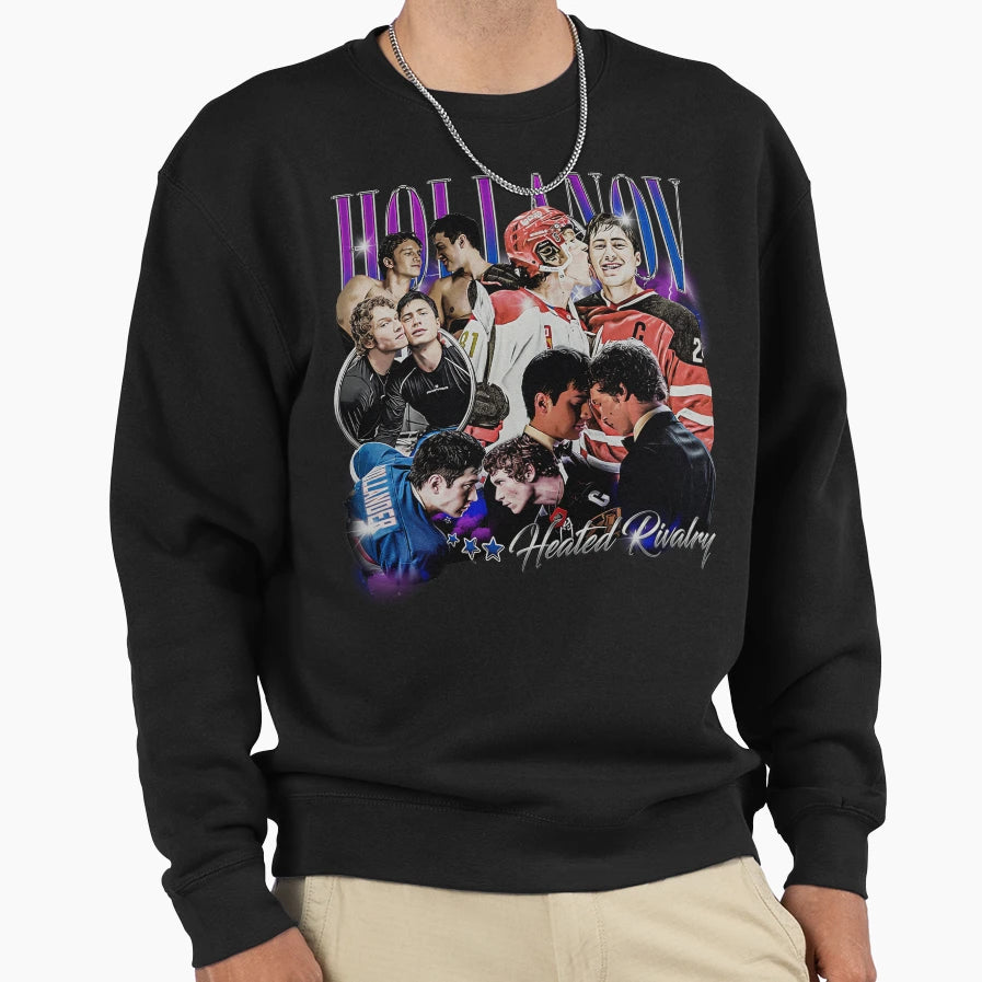 Hollanov Hockey Romance Sweatshirt - Novelty Apparel Men Women - T-Shirt, Sweatshirt, Hoodie