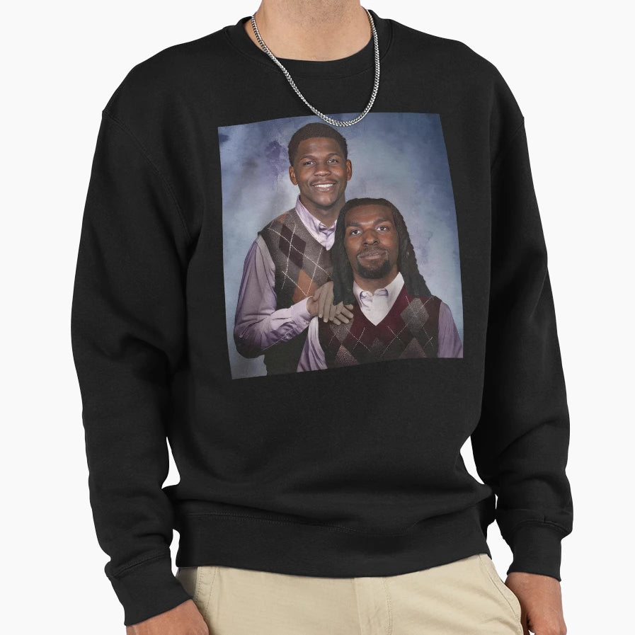 Naz Reid Anthony Edwards Brother Sweatshirt - Custom Art Print for Adults - T-Shirt, Sweatshirt, Hoodie