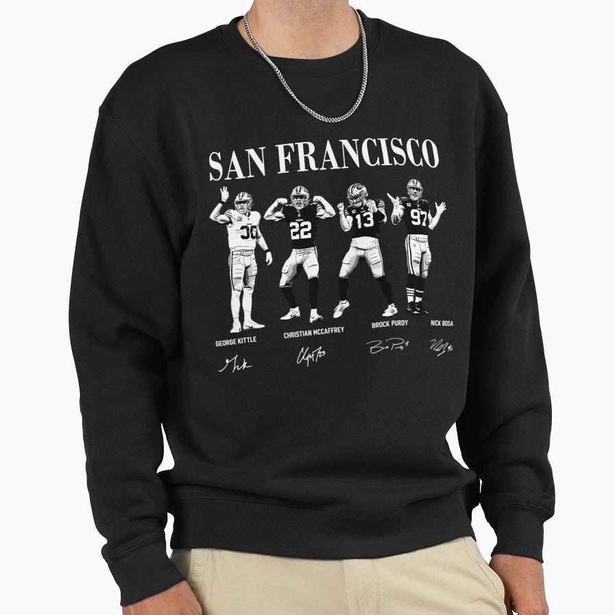 San Francisco 49Ers Gang BP GK Sweatshirt - Trendy Graphic Men Women - T-Shirt, Sweatshirt, Hoodie
