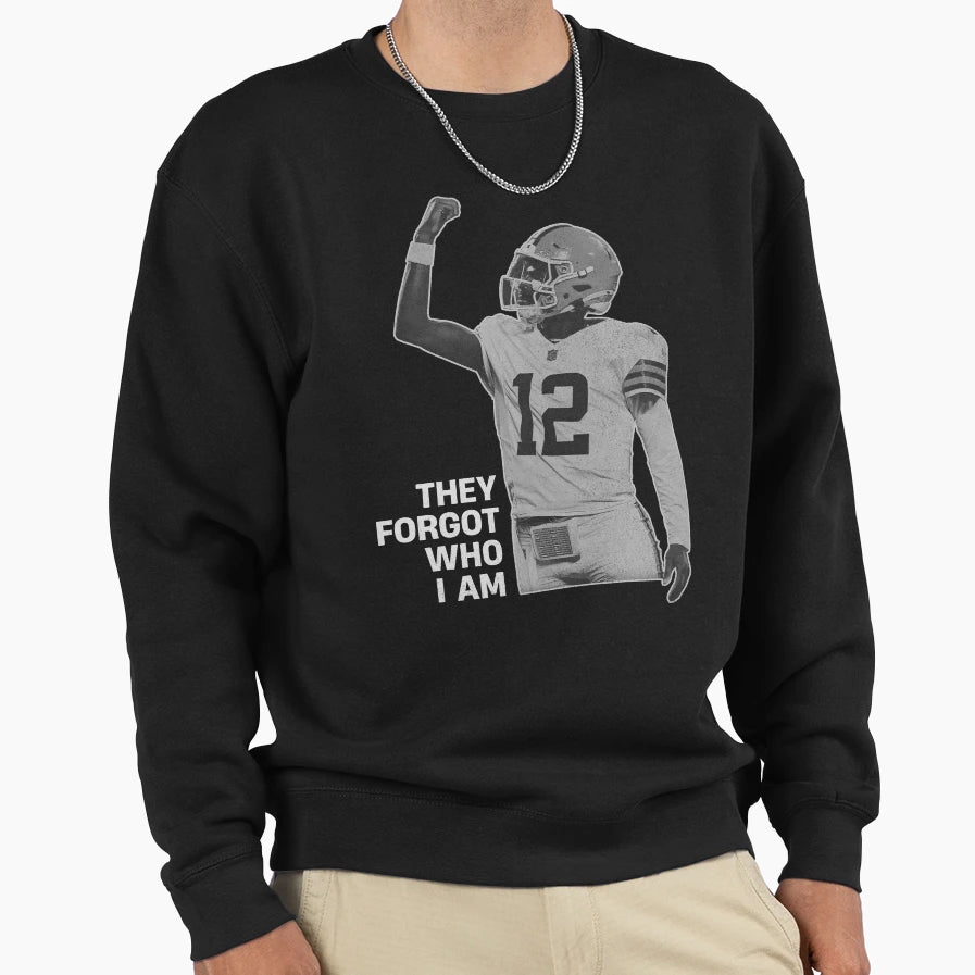 Shedeur Sander They Forgot Sweatshirt - Casual Everyday Wear for Adults - T-Shirt, Sweatshirt, Hoodie