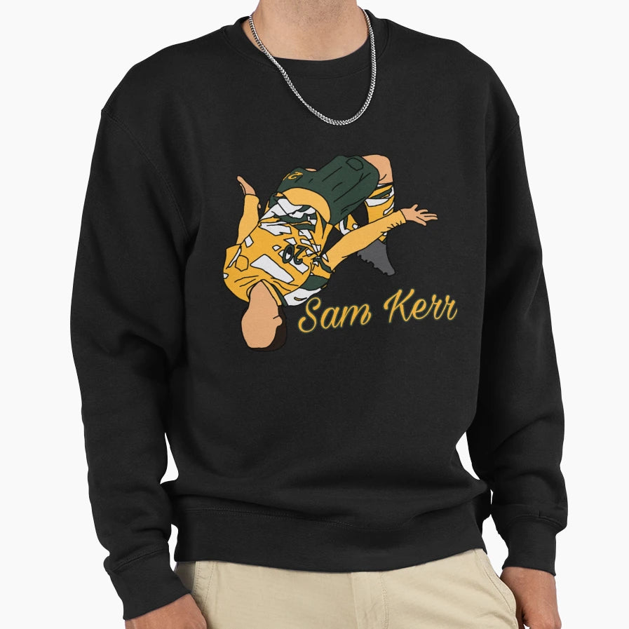Sam Kerr Sweatshirt - Custom Art Print for Adults - T-Shirt, Sweatshirt, Hoodie